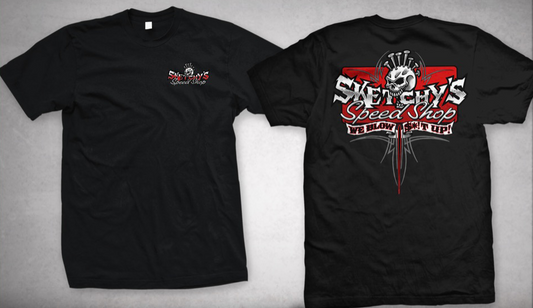 Sketchy's Pinhead Tee - Red logo