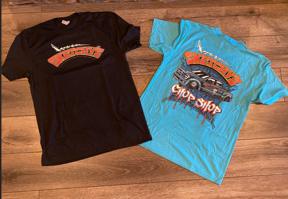 Sketchy’s FORD Dually T Shirt – Sketchys Speed Shop